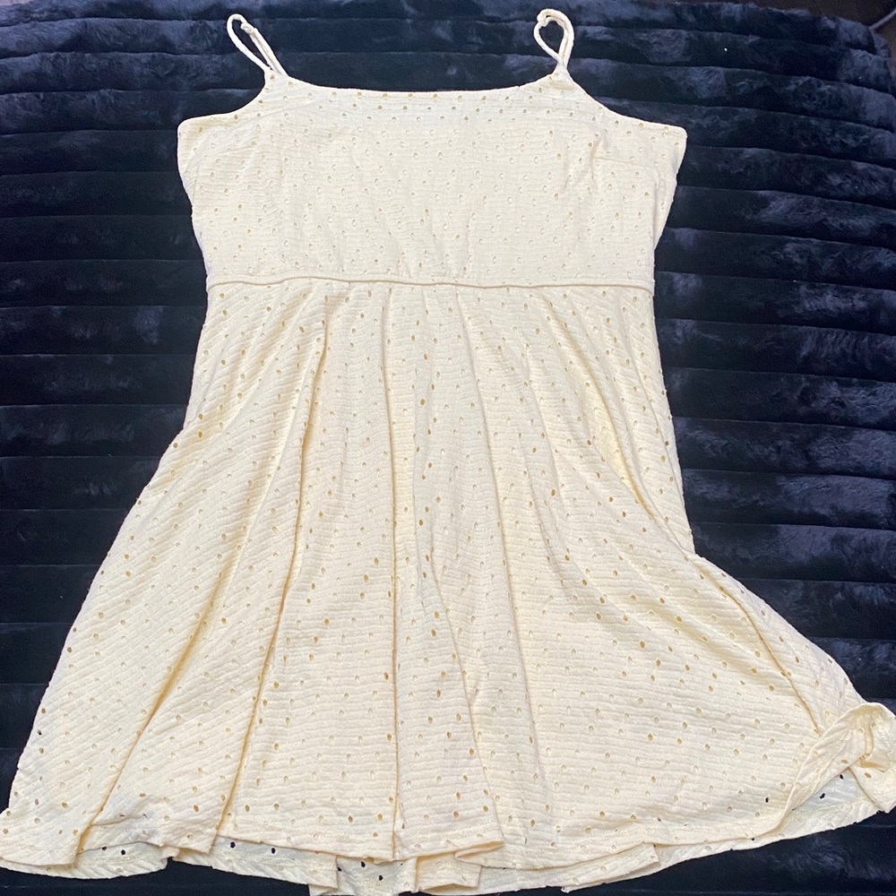 Pastel yellow dress